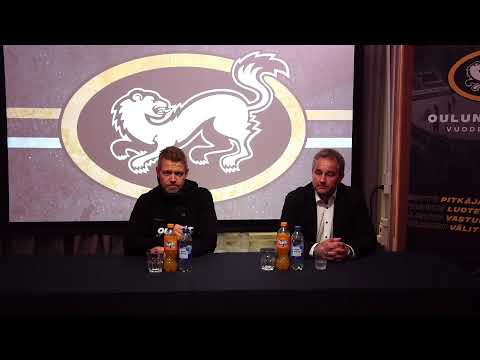 Oulun Kärppien tiedotustilaisuus 12.9.2023