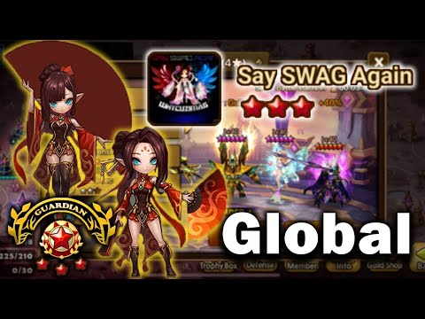 Say SWAG Again VS Mythril - PART 1 High Siege Showcase Global - Summoners War