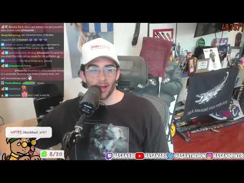 1/2 HasanAbi August 20, 2021 – Hasan bought a House and the Internet (Tim Pool) is mad, 8/20 PepeLa