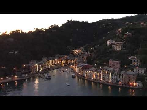 Christmas music in Portofino