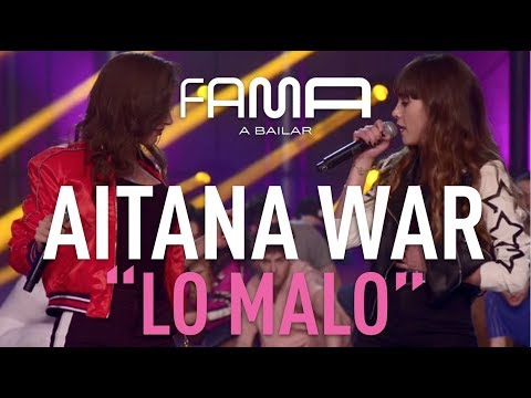 AITANA y ANA GUERRA (AITANA WAR) - "LO MALO" | Actuación en FAMA ¡A BAILAR! 2018