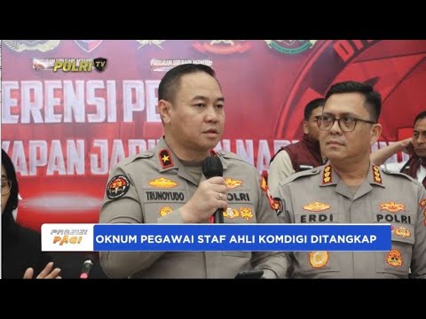 KAROPENMAS - PEGAWAI STAF AHLI KOMDIGI DITANGKAP KASUS JUDI ONLINE