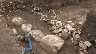 5月25日【びわ湖放送ニュース】光秀の居城　坂本城跡で新たな石垣見つかる　