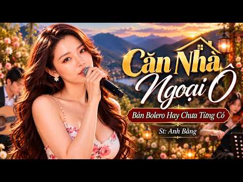 Căn Nhà Ngoại Ô (Phối Mới) - ST: Anh Bằng | Tuyệt Phẩm Nhạc Lính Hay Tê Tái | Hoang Lan Acoustic