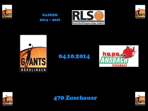 04.10.2014 GIANTS - Hapa Ansbach