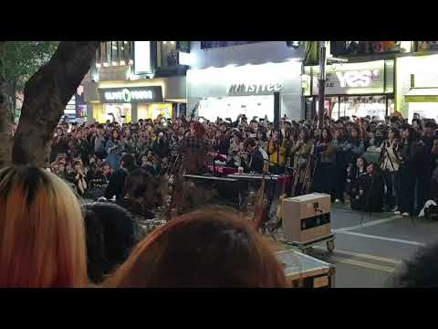 20191020넬 신촌 버스킹 (busking Nell , Sinchon) 한계 1분 영상