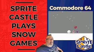 Brrr! Sprite Castle Plays Snow Games (C64)