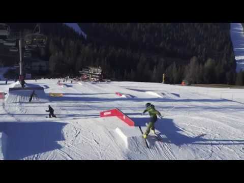 Snowpark Alta Badia – Sunny Rides in the Dolomites – 26/12/2016