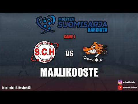 MAALIKOOSTE: SCH - KiPa-90 | Suomisarjakarsinta Game 1 | 23.4.2022