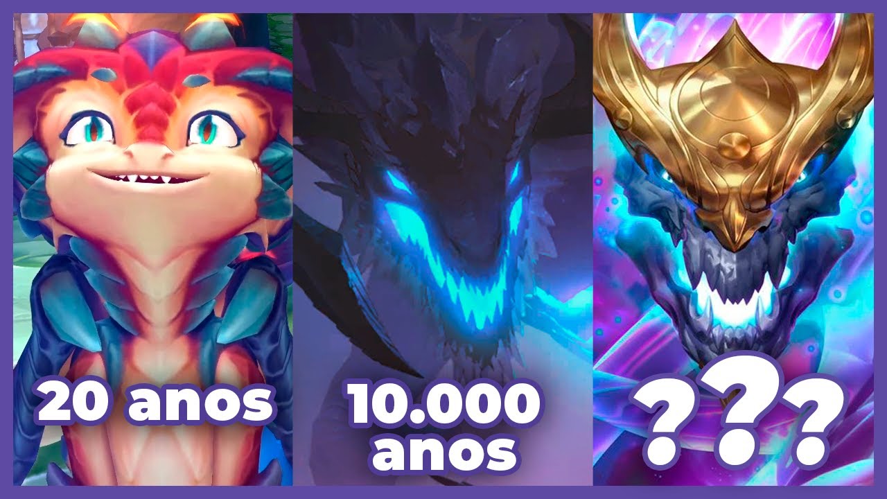 TODOS os DRAGÕES de League of Legends: origem, idade e poderes
