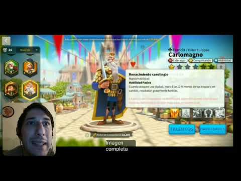 Carlomagno Análisis del Comandante Habilidades y Talentos / kvk - Rise Of Kingdoms Español