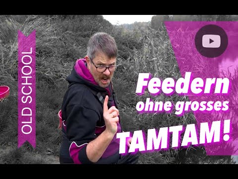 Feedern ohne großes Tamtam! wie einfachstes Feederangeln Spaß macht.