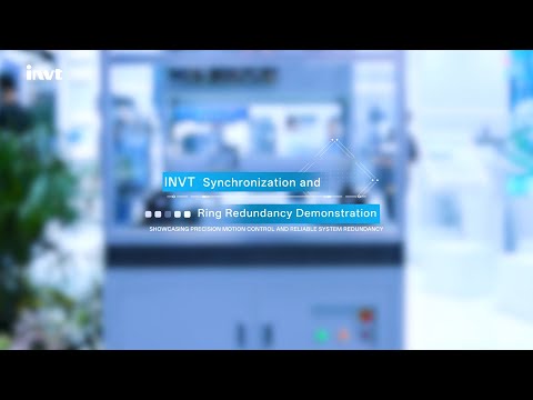 INVT's Synchronization & Ring Redundancy System - Redefining Precision Motion Control!