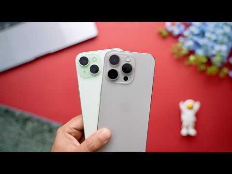 iPhone 15 Pro vs iPhone 15 Detailed Camera Comparison 📸