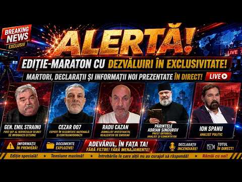 GEN.EMIL STRAINU- CEZAR 007 - RADU CAZAN- PARINTELE ADRIAN SINGUROV-ION SPANU|| DAN DIACONESCU