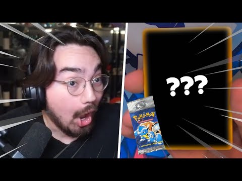 OPENING A ORIGINAL POKEMON BASE SET BOOSTER PACK!