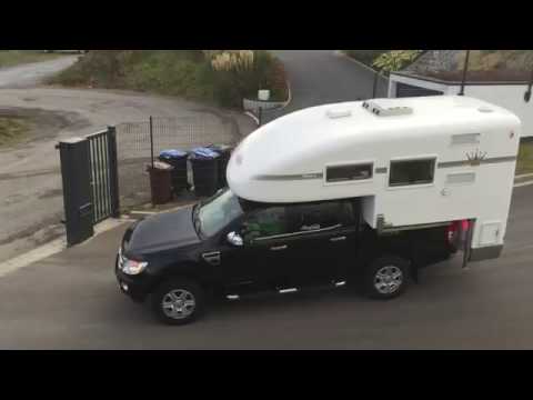 Wohnkabine Camp-Crown Mono 6 (Mod. 2016) auf Ford Ranger (Mod. 2012)