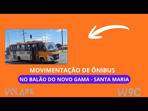 Movimentação De Ônibus No Balão Do Novo Gama - GO