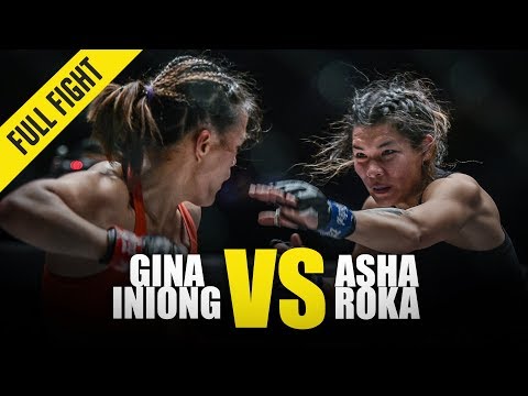 Gina Iniong vs Asha Roka full fight