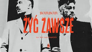 Kadr z teledysku Żyć zawsze tekst piosenki Bonson feat. Avi, prod. Ramzes
