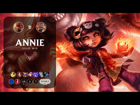 Annie Mid vs Qiyana - EUW Grandmaster Patch 13.1