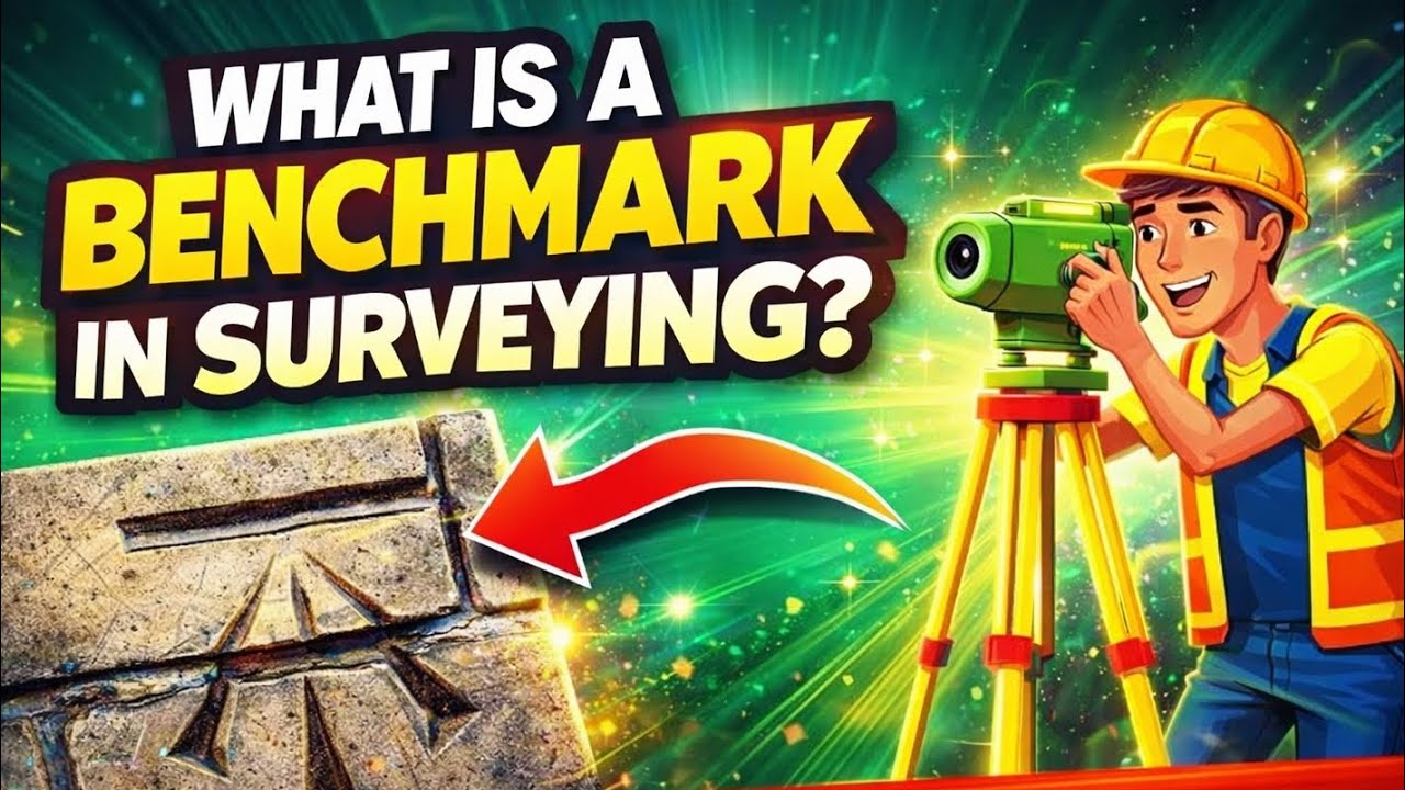 What is meant by a Benchmark in Surveying? || Different Types of Benchmarks ||