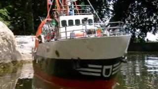 preview picture of video 'RC Boat - Sagitta Bergen - Trawler'