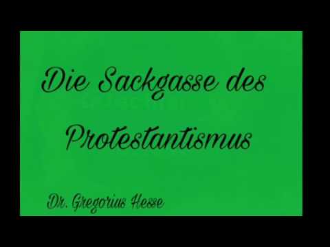 Die Sackgasse des Protestantismus