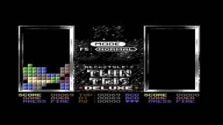 COMMODORE 64 +=Twintris DX =+ NEW GAME 2024