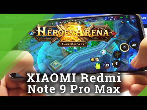Test of Heroes Arena on XIAOMI Redmi Note 9 Pro Max – Performance Checkup