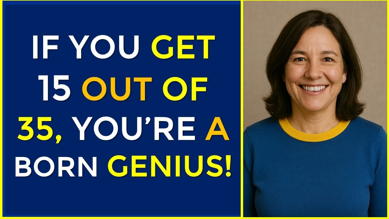 IF YOU GET 15 OUT OF 35, YOU’RE A BORN GENIUS! #challenge 167