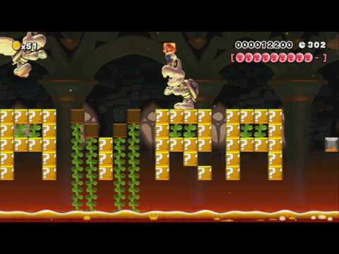 5000 Stars ! [Optional Coins] by RIUUKIUU 一SUPER MARIO MAKER一 No Commentary 1AQ