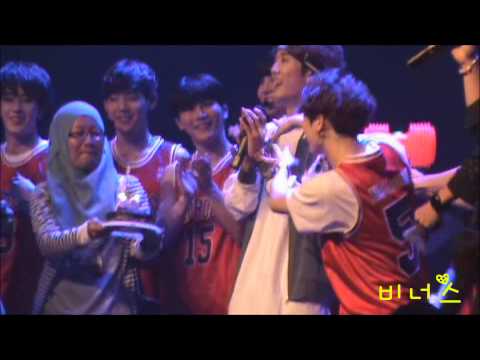 141207 ToppDogg(탑독)_KIDOH SOLO - Still alive + Birthday surprise @ 1st Showcase in Malaysia (fancam)