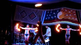 preview picture of video 'Oregon Country Fair 2011, Fire Dancers'