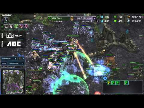 Giantt vs Ethernal - Starcraft 2 - On! Fest 2013