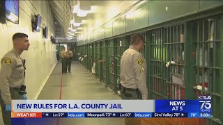 New rules for L A County jail Mp4 3GP & Mp3