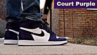 Air Jordan 1 Retro High OG “Court Purple” Official Look