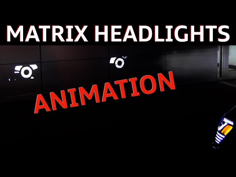 PROJECTION HEADLIGHTS?? | Brand New Matrix LED Headlights for 2021 e-tron