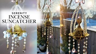 DIY Crystal Suncatcher Incense Holder | Easy Hanging Boho Craft Tutorial