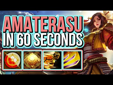 Amaterasu 60 Second Guide | SMITE