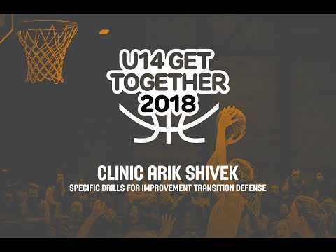 Clinic Arik Shivek tijdens U14 Get Together 2018