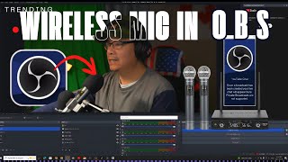 How To Connect a Wireless Mic in OBS
