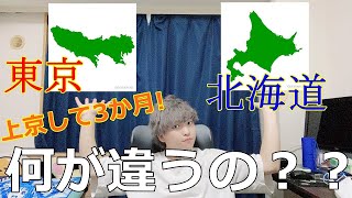 【何が違うの？】梅雨もゴキブリも知らない上京したての専門学生が北海道と東京の違いをただ語っていく動画。