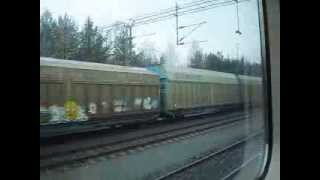 preview picture of video 'IC 922 departs from Jämsä station'