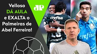 ‘É incontestável: O Palmeiras atual, para mim, é…’; Velloso dá aula e exalta Verdão de Abel Ferreira