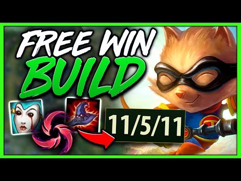 #1 TEEMO WORLD 80% WIN RATE BUILD (CAN 1V9 ANYONE) - League of Legends