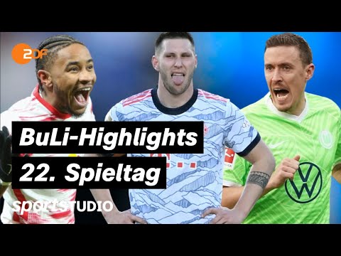 Alle Spiele, alle Tore | Bundesliga, 22. Spieltag 2021/22 | sportstudio