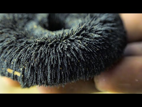 Magnetic Sand | Separating Iron Filings from Sand | Small Magnet