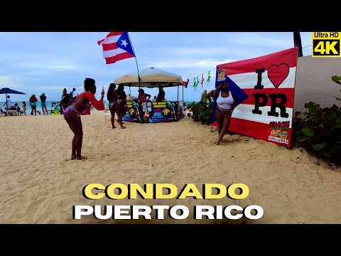 San Juan Puerto Rico 4K: Condado Walking Tour 🇵🇷