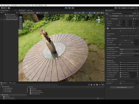 Unity Gaussian Splatting, 2023 Sep